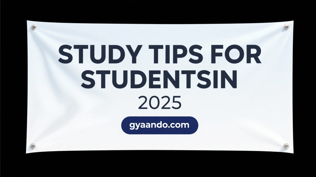 Discover 10 best study tips for students in 2025