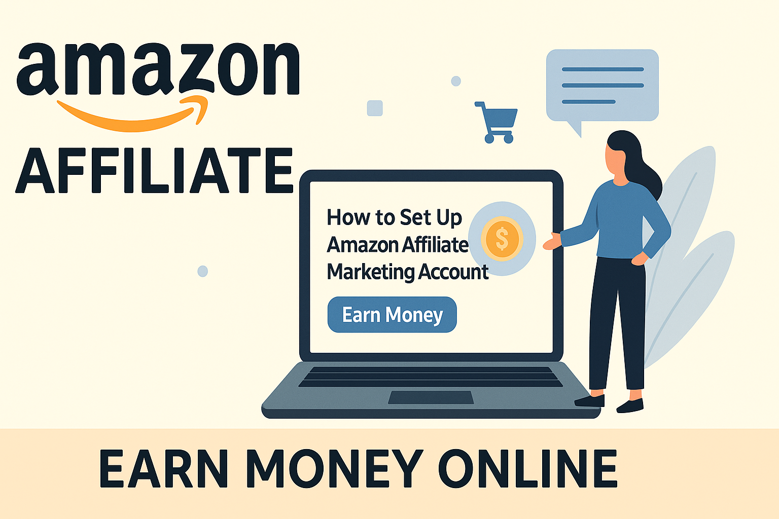 How to set up Amazon Affiliate marketing account to earn money