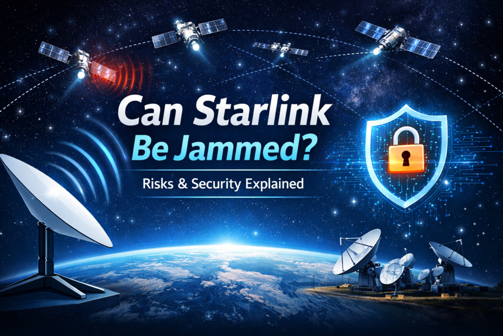 Can Starlink Be Jammed satellite internet security