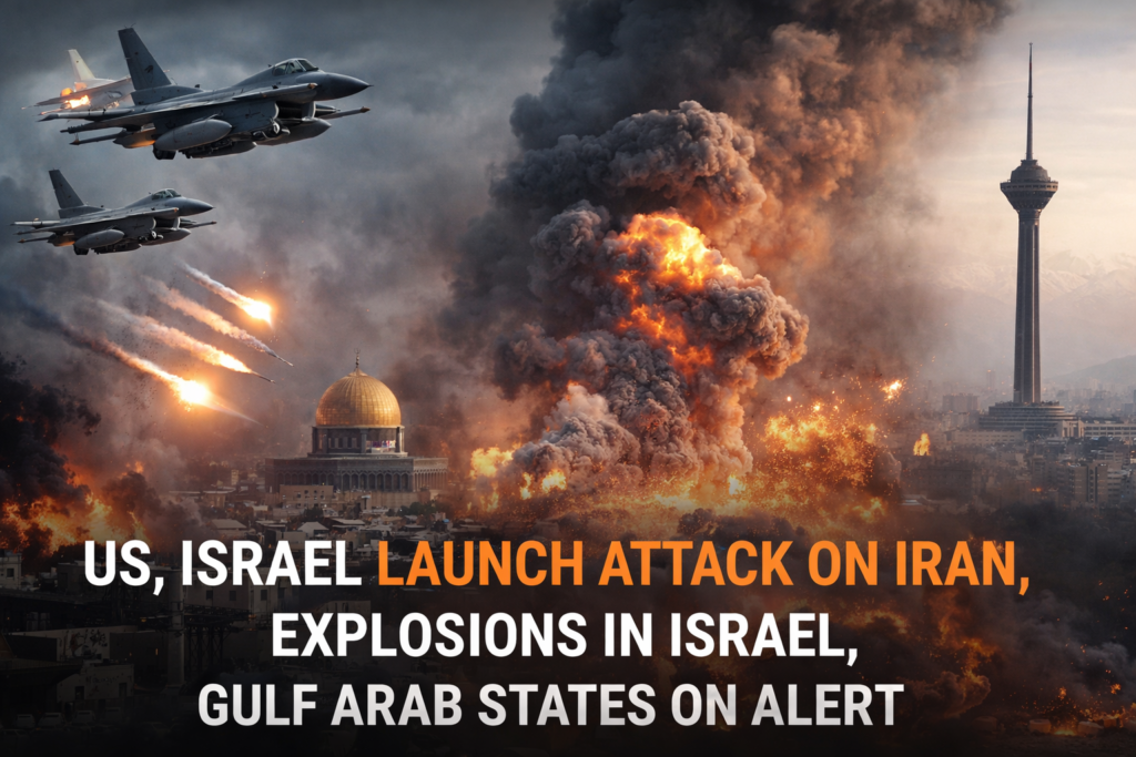 US and Israel attack on Iran 2026 explosions in Israel Middle East crisis